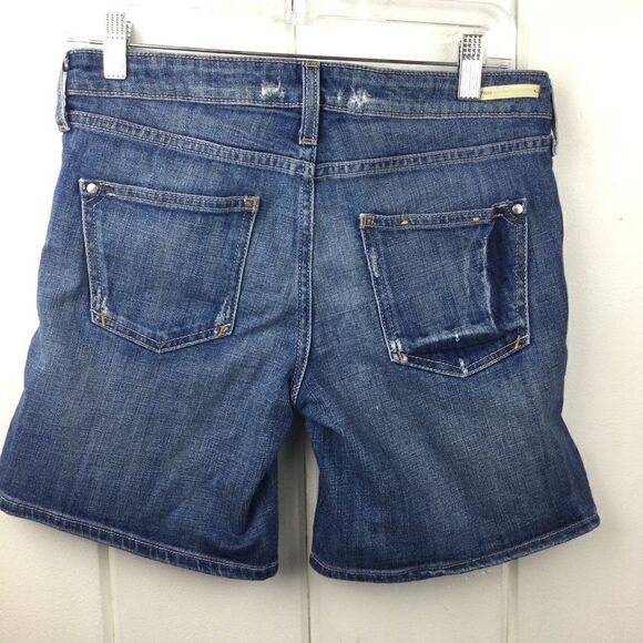 ‎Pilcro and the Letterpress (Anthro) Jean Denim Shorts, Distressed, Size 26 - Picture 8 of 14